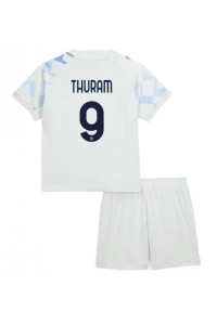 Inter Milan Marcus Thuram #9 Babytruitje Uit tenue Kind 2025-26 Korte Mouw (+ Korte broeken)